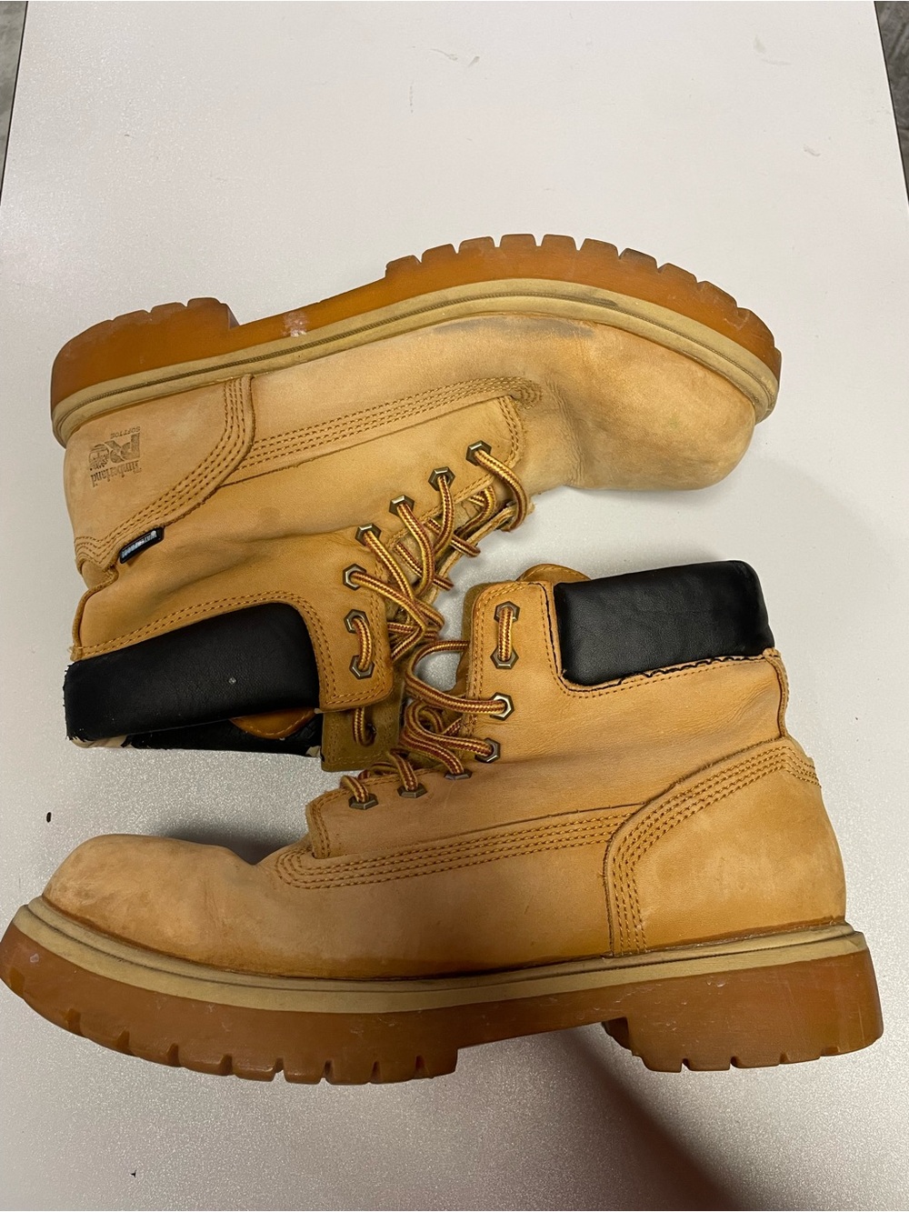 TIMBERLAND Men's PRO Direct Attach 6" Waterproof Insulated Steel-Toe Boot Sz 12 - Picture 7 of 14